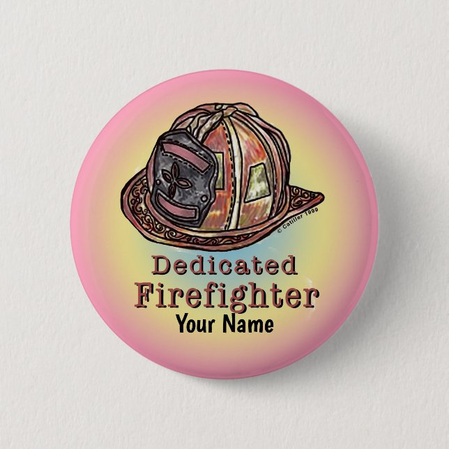 Dedicated Firefighter pin (Front)
