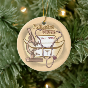 Dedicated Nurse Collage  ornament 
