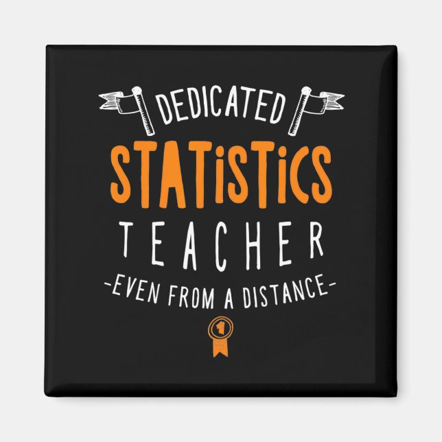 Dedicated Statistics Teacher Virtual Learning Prof Magnet (Front)