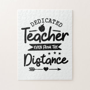 Dedicated Teacher Distance Jigsaw Puzzle