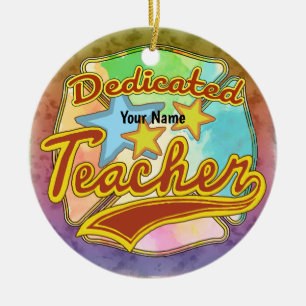 Dedicated Teacher ornament