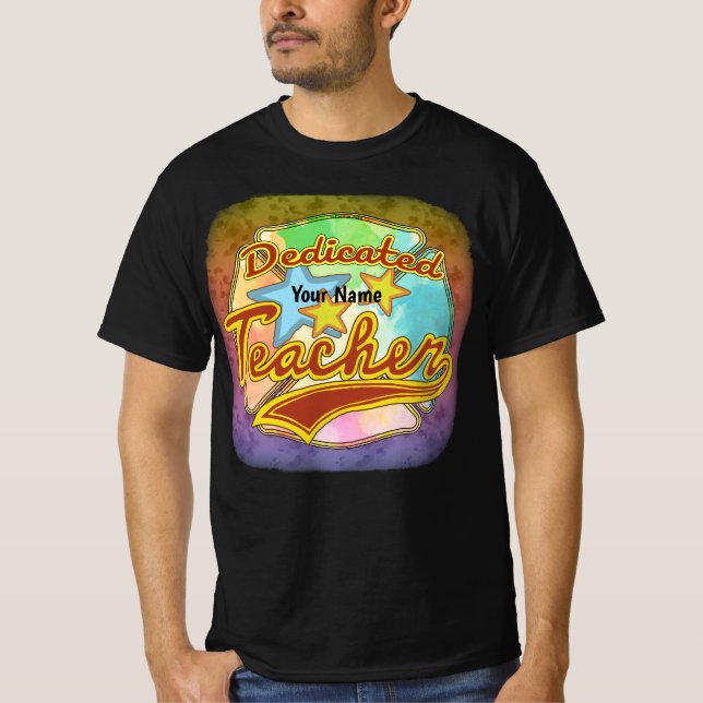 Dedicated Teacher  T-Shirt (Front)