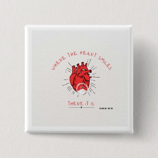 Dedication 15 Cm Square Badge