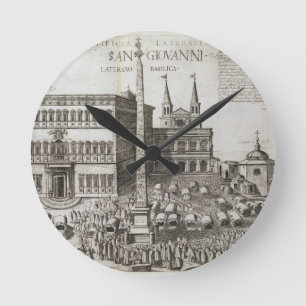 Dedication of the Obelisk in front of the Basilica Round Clock
