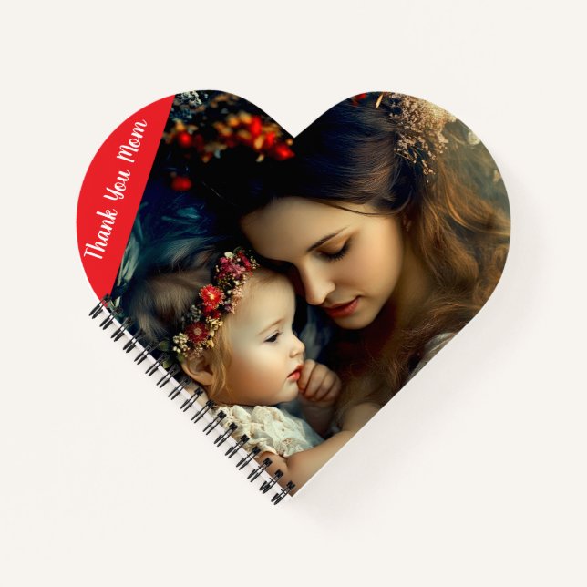 Dedication To Moms Notebook (Front)