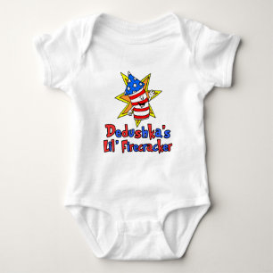 Dedushka's Little Firecracker Baby Bodysuit