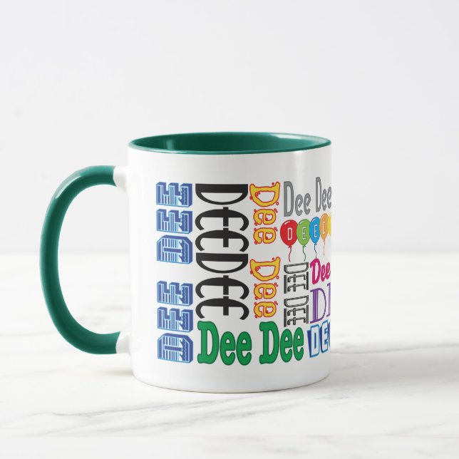 Dee Dee Coffee Mug (Left)