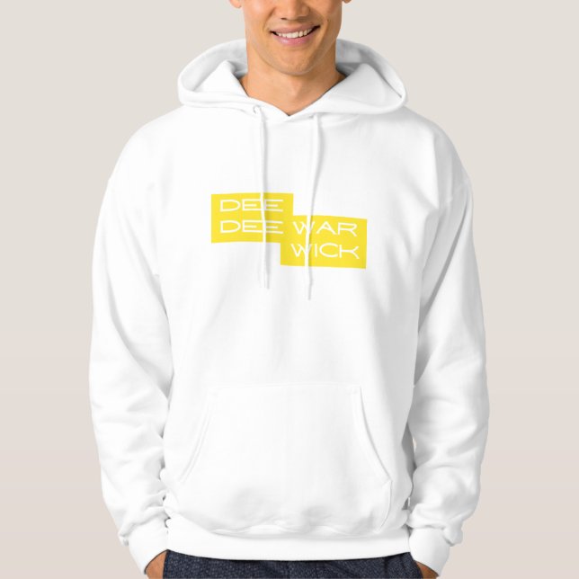 Dee Dee Warwick Yellow Men's Hoodie (Front)