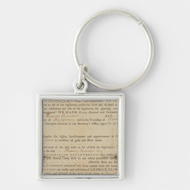 Deed, New York Key Ring (Front)
