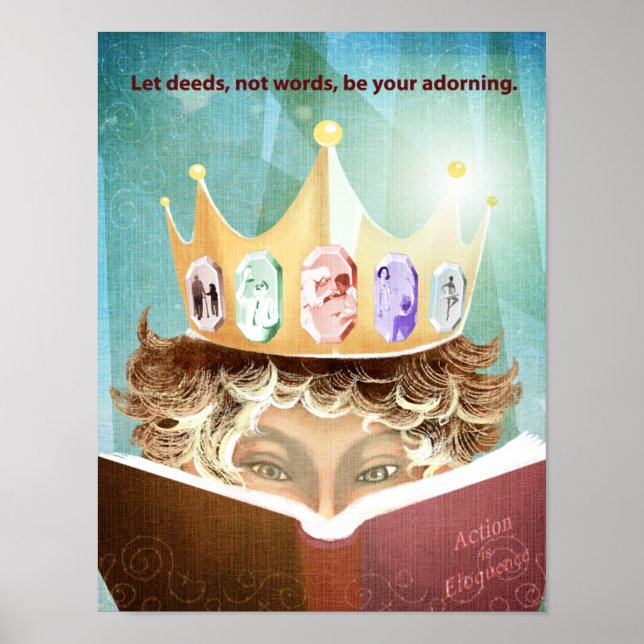 Deeds not Words Poster (Front)