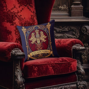 Deeds Speak Louder than Words - Acta Non Verba Cushion