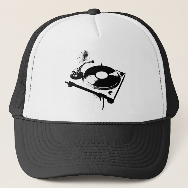 Deejay DJ Turntable Baseball hat | Ibiza House (Front)