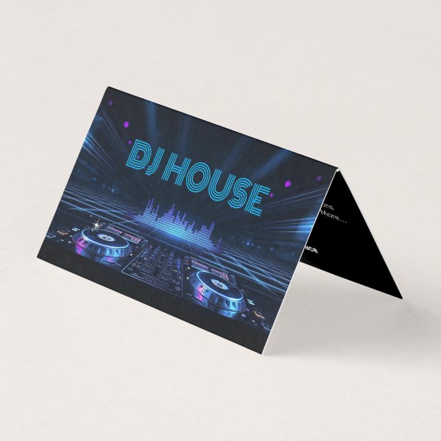 Deejay DJs Mixing Music Modern Music Event (Front)