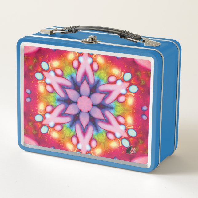 Deelish Kaleidoscope Metal Lunchbox (Front)