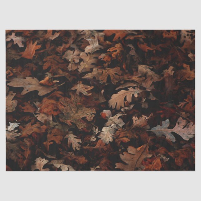 Deep Autumn All-Over print Tissue Paper (Front)