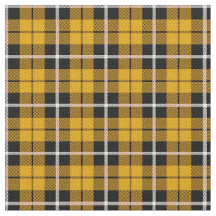 Deep Autumn Gold yellow white/black stripe Fabric