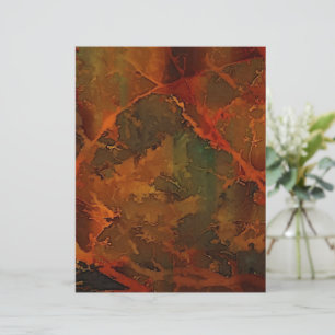 Deep Autumn Rich Earthy Abstract Fall