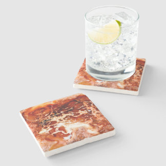 Deep Autumn Set In Stone Stone Coaster