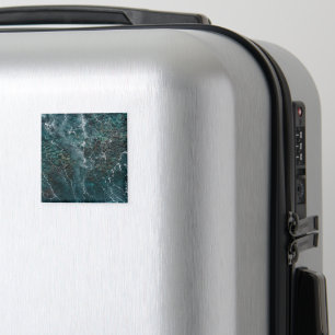 Deep blue ocean texture magnet