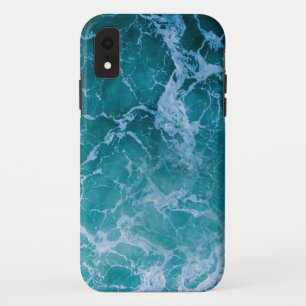 Deep Blue Ocean Waves iPhone XR Case