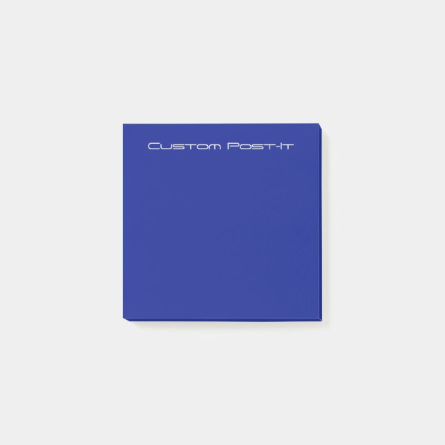 Deep Blue Post-it Notes (Front)