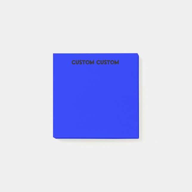 Deep Blue Post-it Notes (Front)