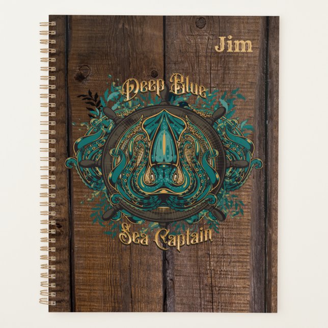 Deep Blue Sea Captain Planner (Front)
