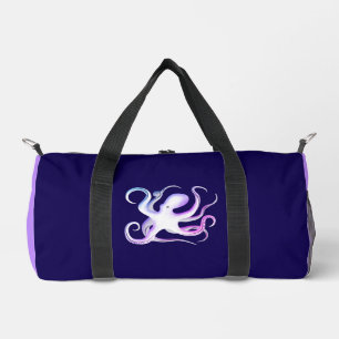 Deep Blue Sea Octopus Duffle Bag