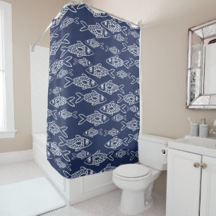 Deep Blue Sea Shower Curtain