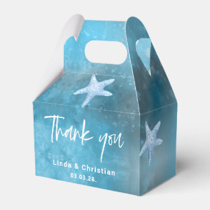 Deep Blue Sea Summer Wedding Favour Box