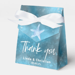 Deep Blue Sea Summer Wedding Favour Box