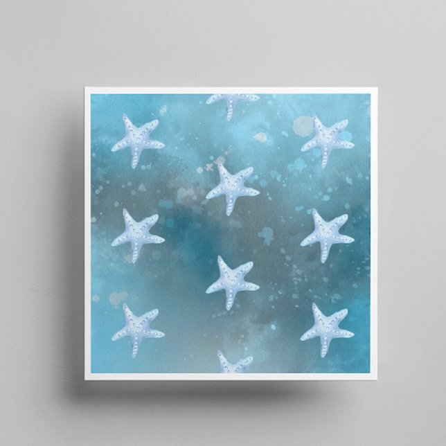 Deep Blue Sea Wedding  Napkin (Creator Uploaded)