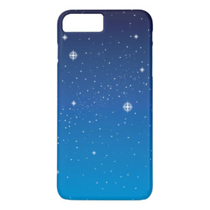 Deep Blue Starry Night Sky iPhone 8 Plus/7 Plus Case