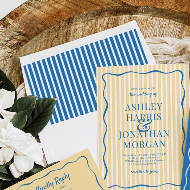 Deep Blue Stripes Envelope (Creator Uploaded)