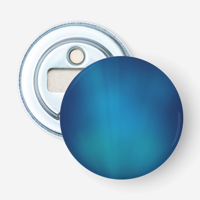 Deep Blue Underwater Glow Bottle Opener (Front)