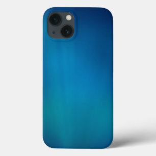 Deep Blue Underwater Glow iPhone 13 Case