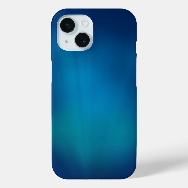 Deep Blue Underwater Glow Case-Mate iPhone Case (Back)