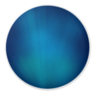 Deep Blue Underwater Glow Ceramic Knob