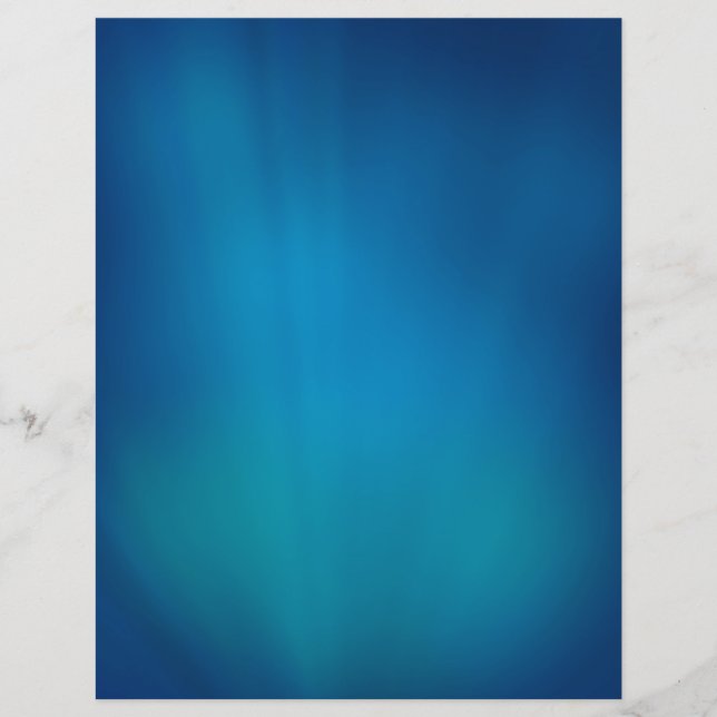 Deep Blue Underwater Glow Flyer (Front)