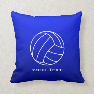 Deep Blue Volleyball Cushion