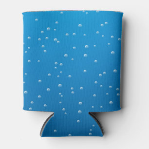 Deep Blue Water and Tiny Bubbles Can Cooler