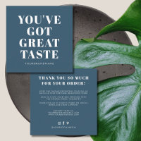 Deep blue you've got great taste thank you