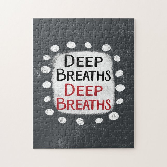 Deep Breaths Jigsaw Puzzle (Vertical)