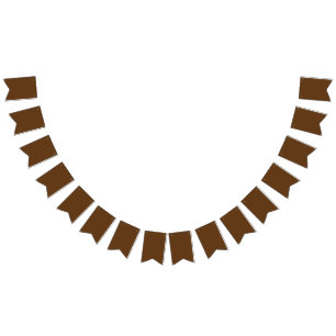 Deep Brown Background – Rustic Wedding Design Bunting
