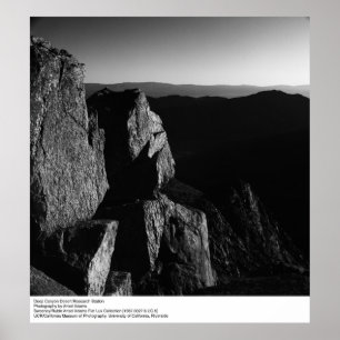 Deep Canyon Desert Research Station by Ansel Adams Poster
