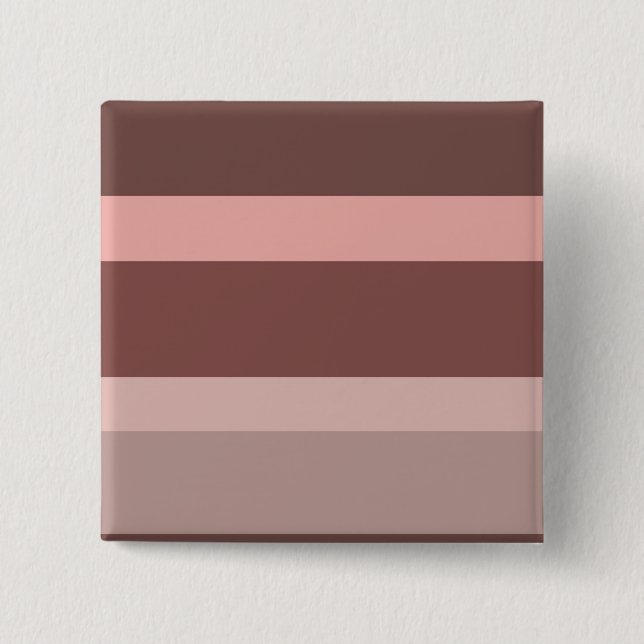 Deep Coloured Block Arrt 15 Cm Square Badge (Front)