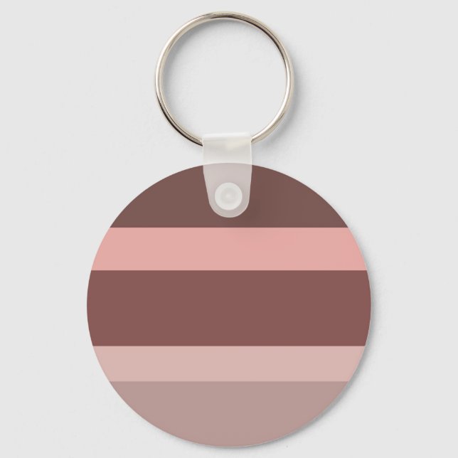 Deep Coloured Block Arrt Key Ring (Front)