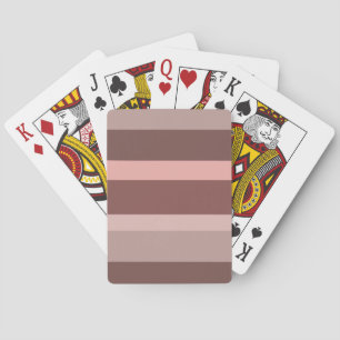 Deep Coloured Block Arrt Playing Cards