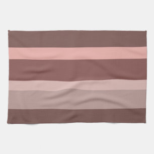 Deep Coloured Block Arrt Tea Towel