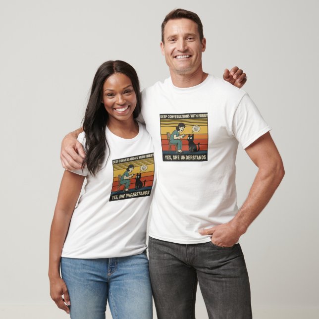 Deep Conversations with Furry T-Shirt (Unisex)